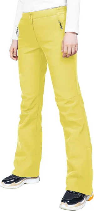 33,000ft Women's Softshell Snow Pants Waterproof Warm Ski Pants Insulated Ripstop Snowboard Winter Pants