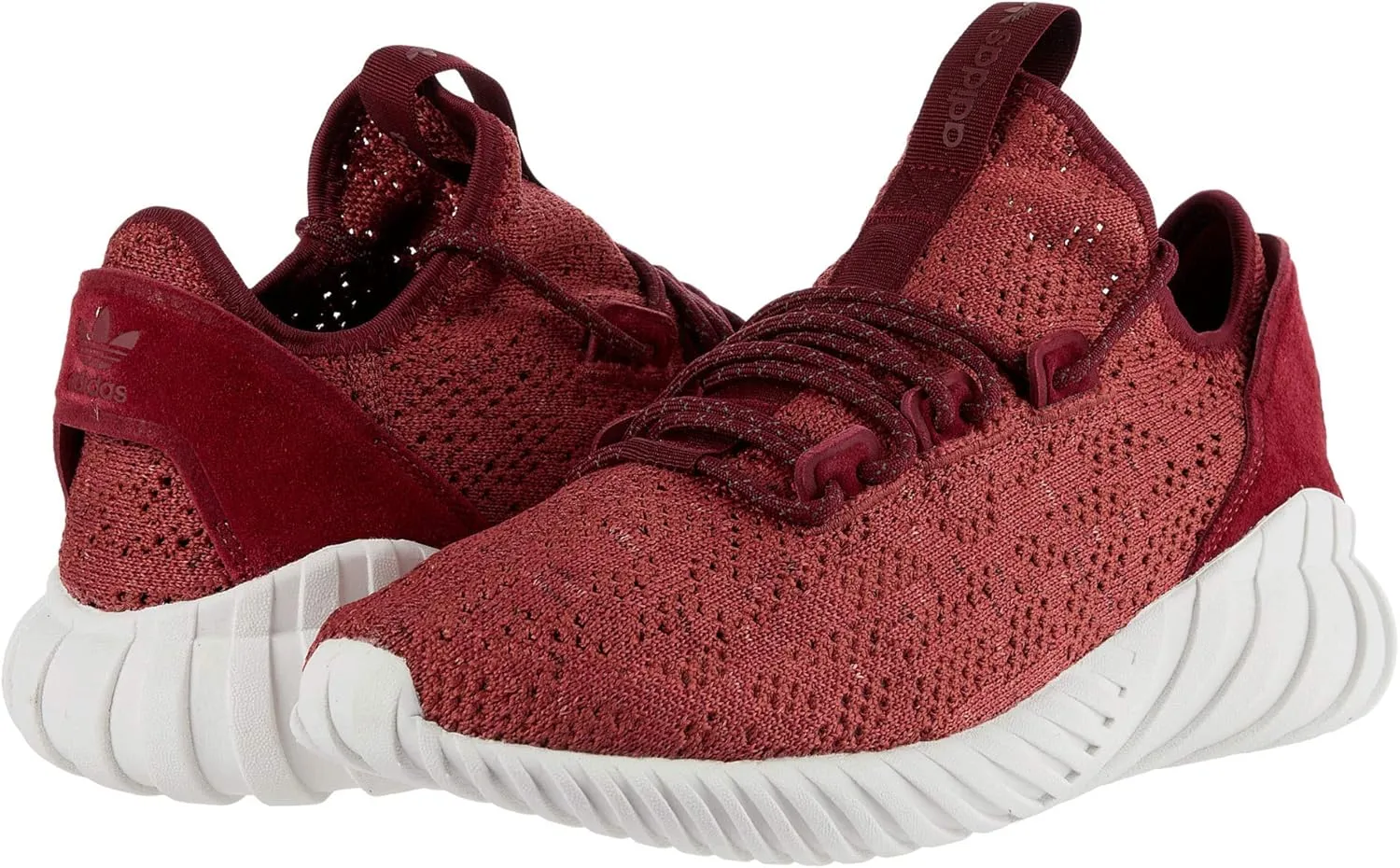adidas Tubular Doom Sock Primeknit Mystery Red/Collegiate Burgundy/Crystal White 9.5 D (M)