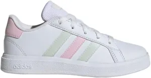 adidas Unisex-Child Grand Court Lifestyle Tennis Lace-up Shoes (Big Kid) Sneaker