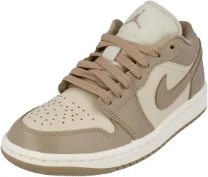 Air Jordan 1 Low Women's Shoes (DC0774-203, Rattan/Sail/Desert Camo) Size 10