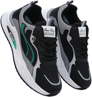 All Seasons Men's Lace Up Comfortable Sneakers Male Outdoor Jogging Hiking Shoes Breathable Non Slip Sports Shoes
