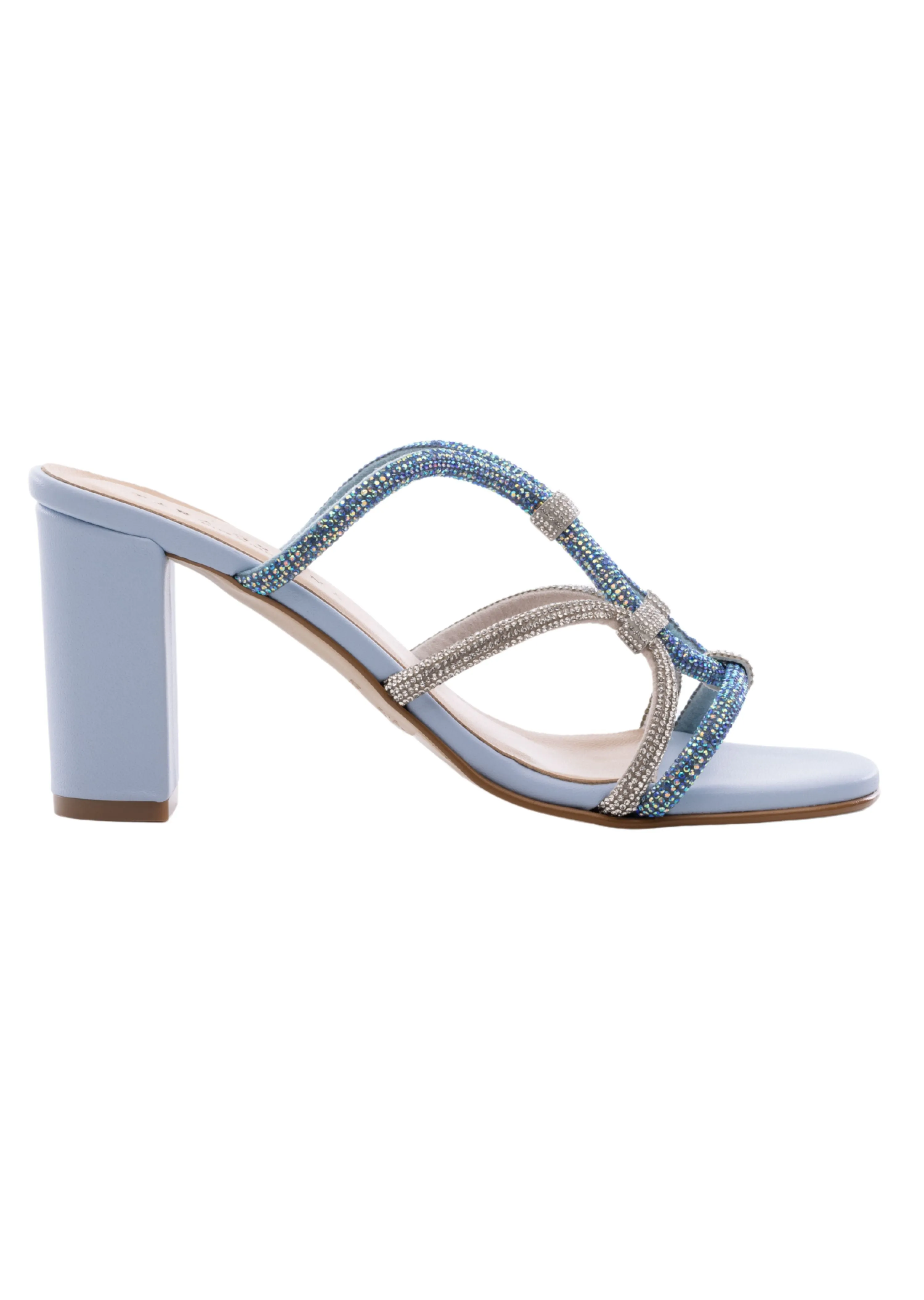 Amara Ice Crystal Wrap Heel