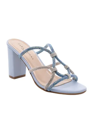 Amara Ice Crystal Wrap Heel