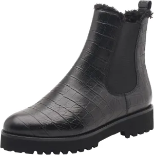 André Assous Women's Peggy Fur Lining Chelsea Boot