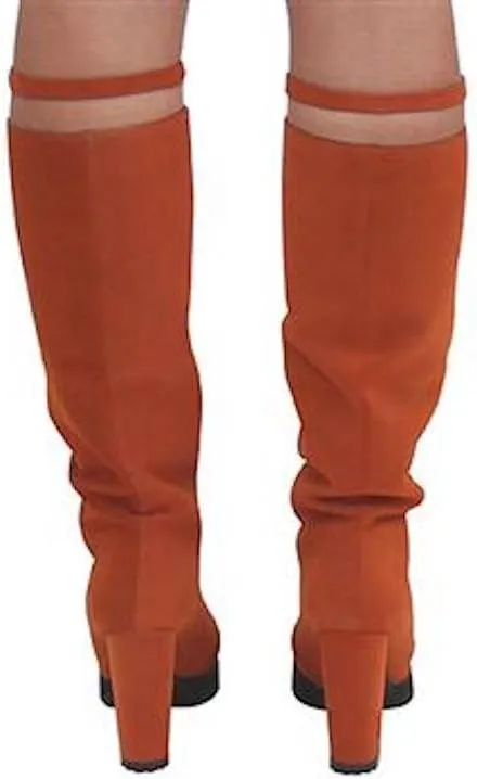 Arden Wohl Women's Tennyson Vegan Statement Boot in Rust
