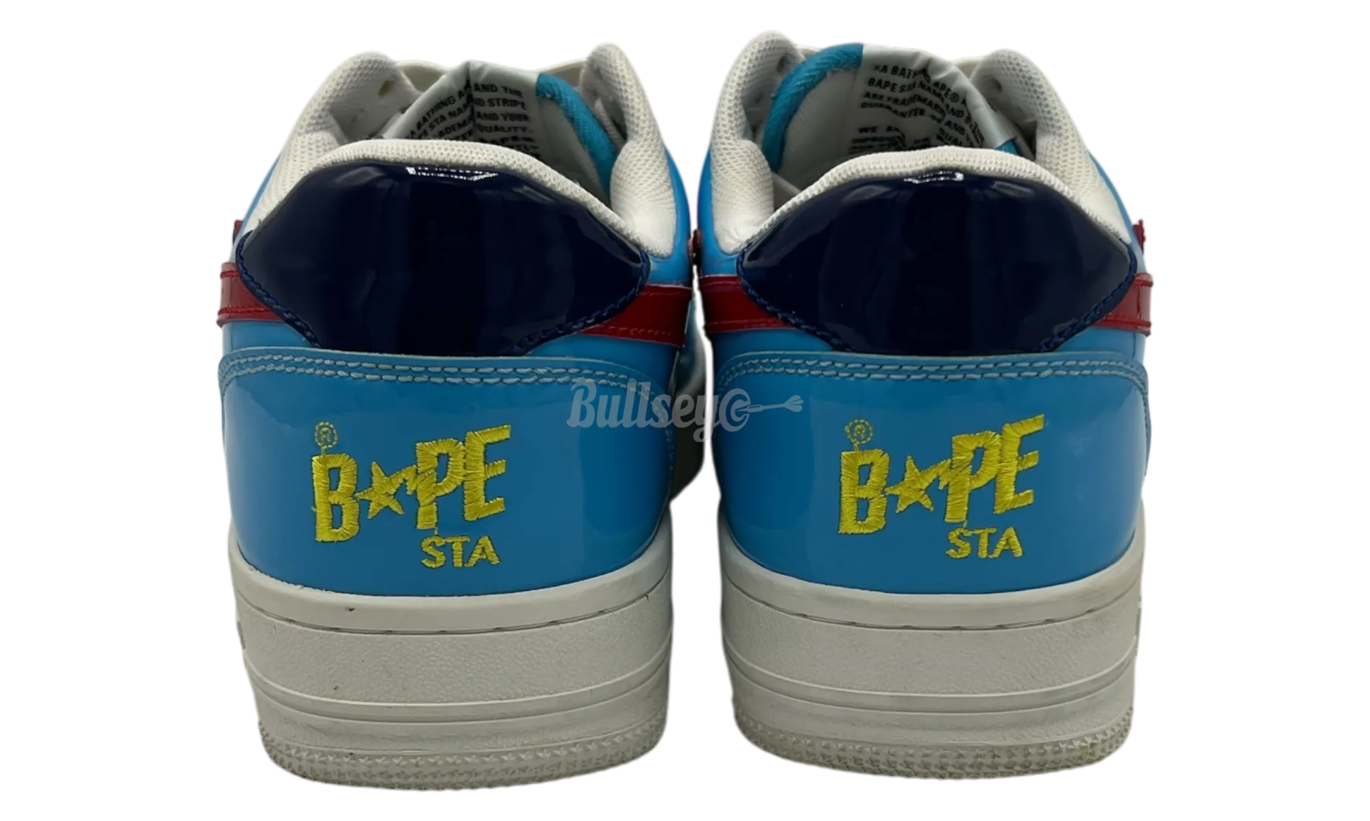 Bapesta Low "Color Block Yellow Navy Blue" (PreOwned)