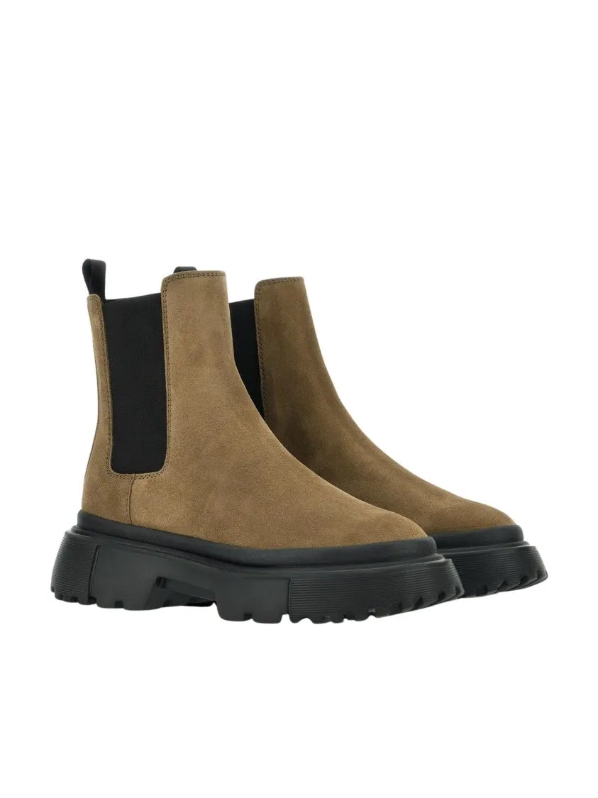 Beige Chelsea Boot