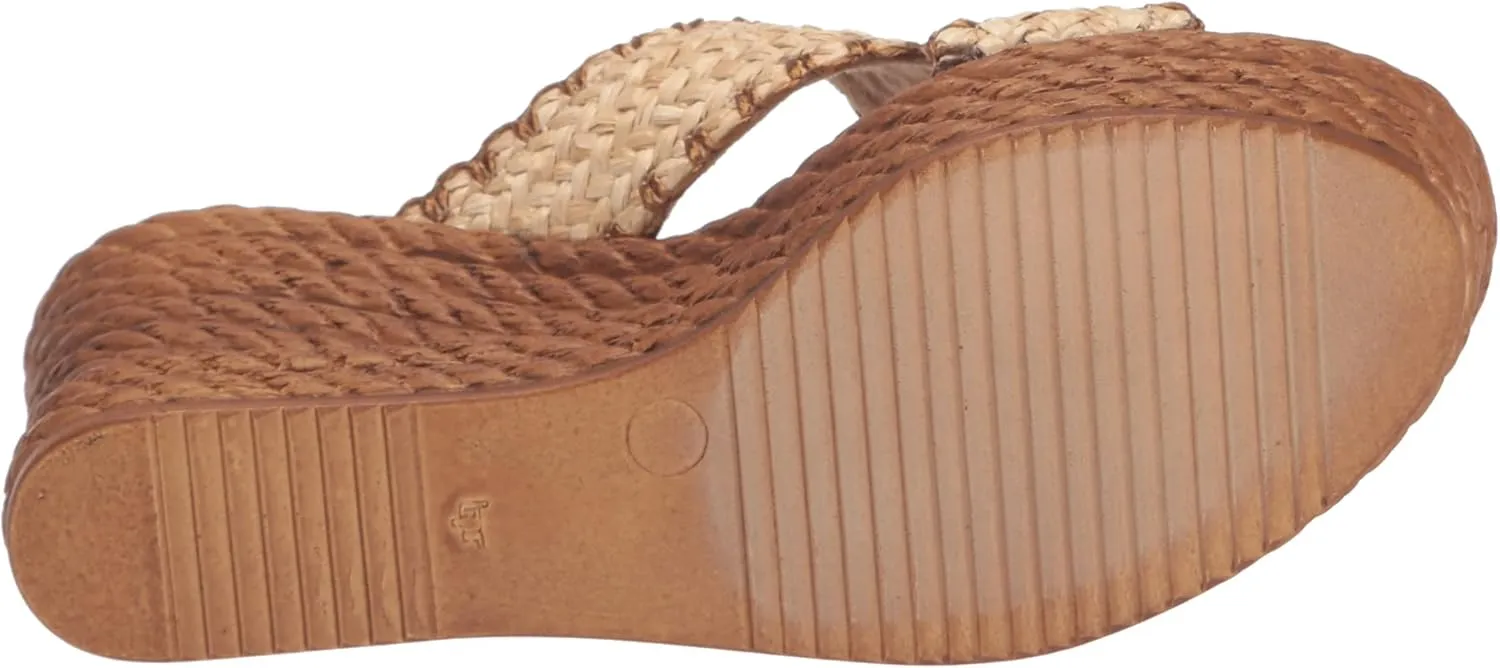 Bella Vita Made in Italy Women's Geo-Italy Wedge Sandal