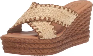 Bella Vita Made in Italy Women's Geo-Italy Wedge Sandal