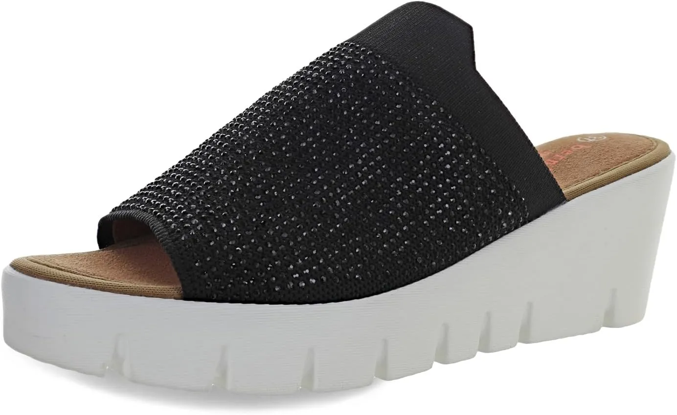Bernie Mev Women's, Venti Crystals Sandal