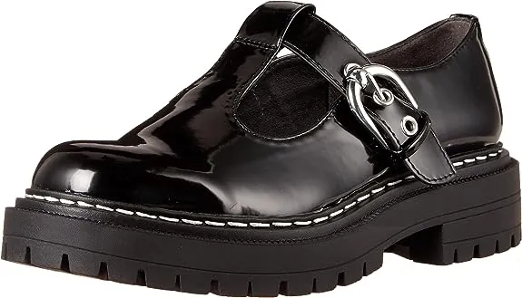 Black Circus Rounded Sam Heel Edelman Emelia Chunky On Safe Loafers Toe Customer-focused by Slip