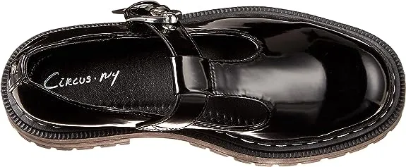 Black Circus Rounded Sam Heel Edelman Emelia Chunky On Safe Loafers Toe Customer-focused by Slip