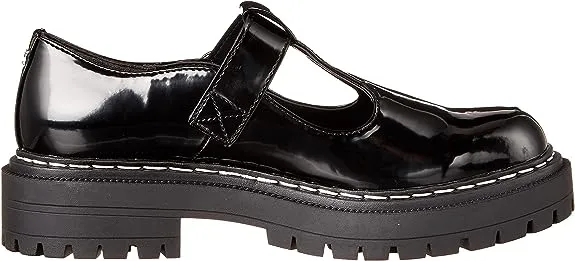 Black Circus Rounded Sam Heel Edelman Emelia Chunky On Safe Loafers Toe Customer-focused by Slip