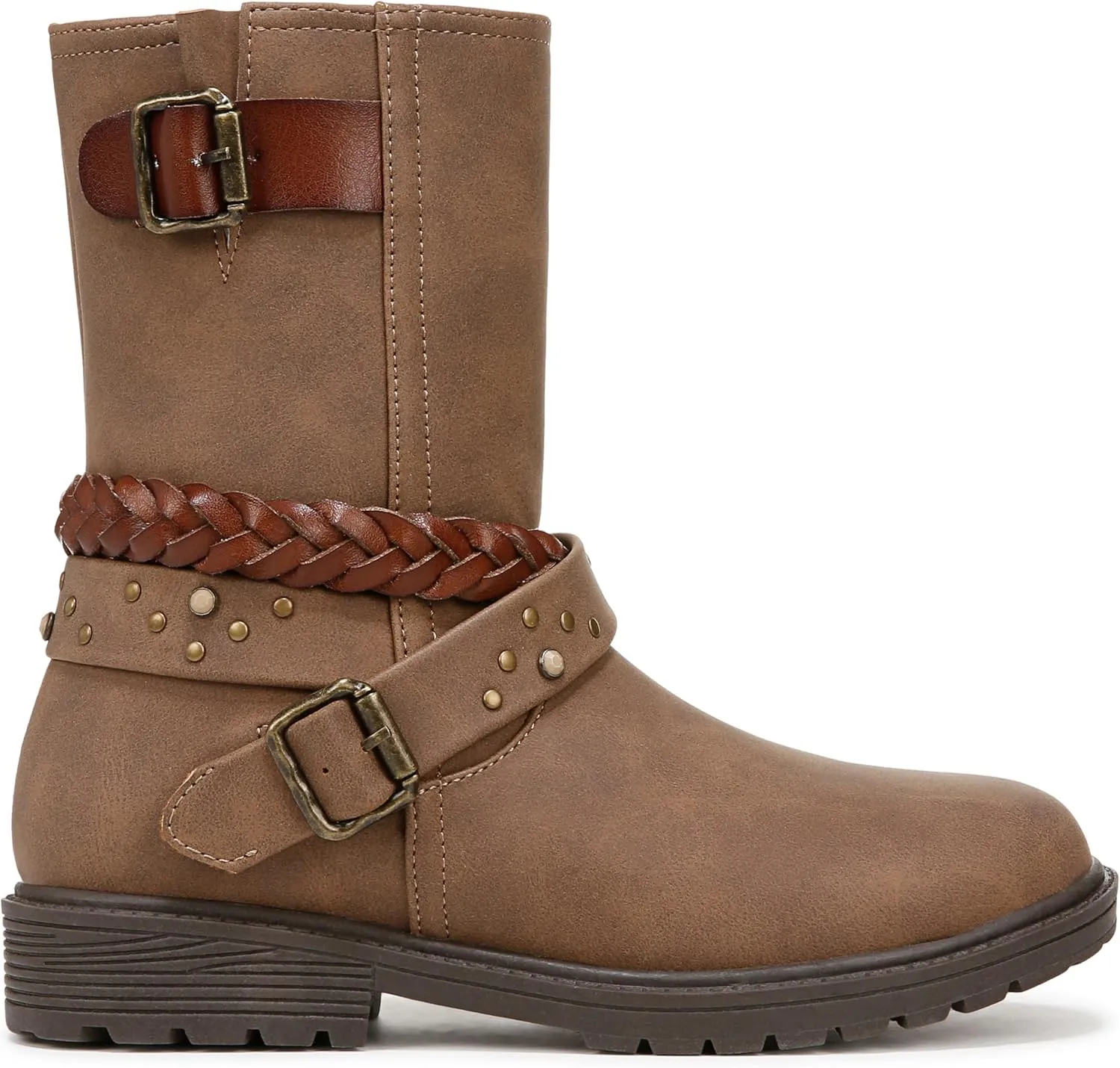 Blowfish Malibu Girl's Riverside Kids Side Zip Combat Boot