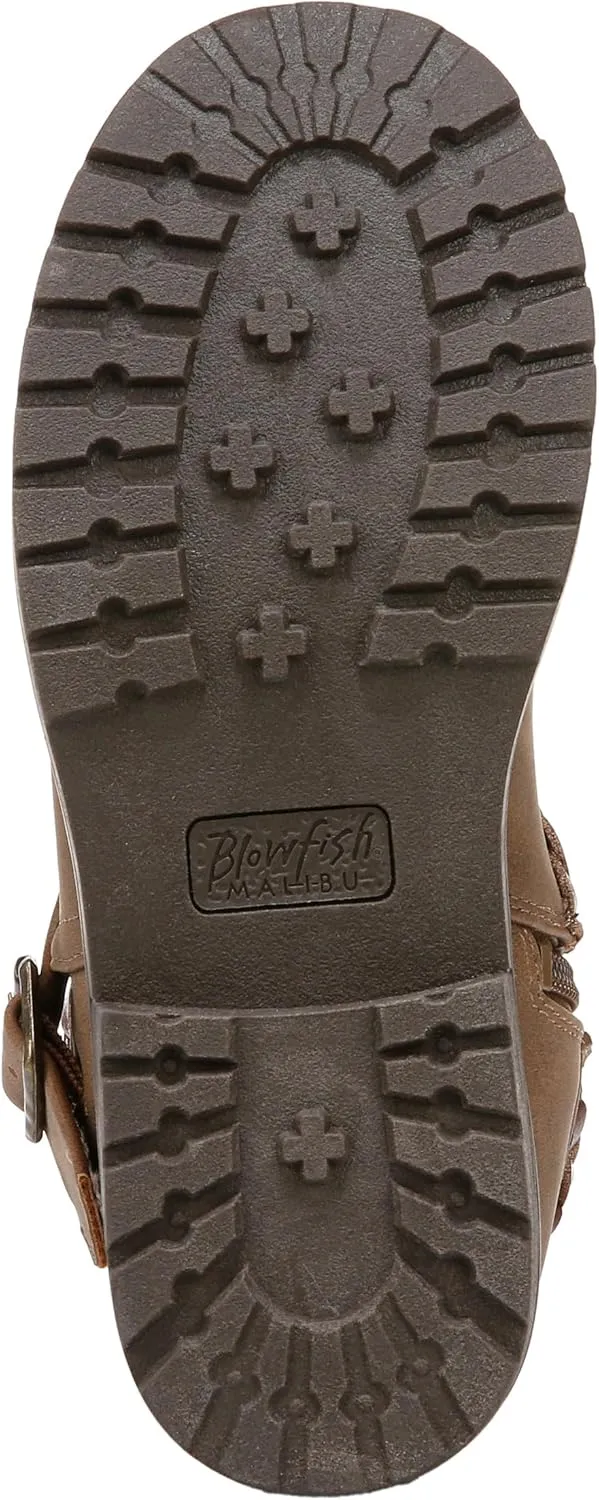 Blowfish Malibu Girl's Riverside Kids Side Zip Combat Boot