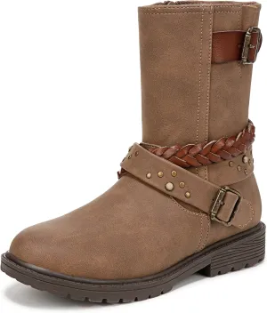 Blowfish Malibu Girl's Riverside Kids Side Zip Combat Boot