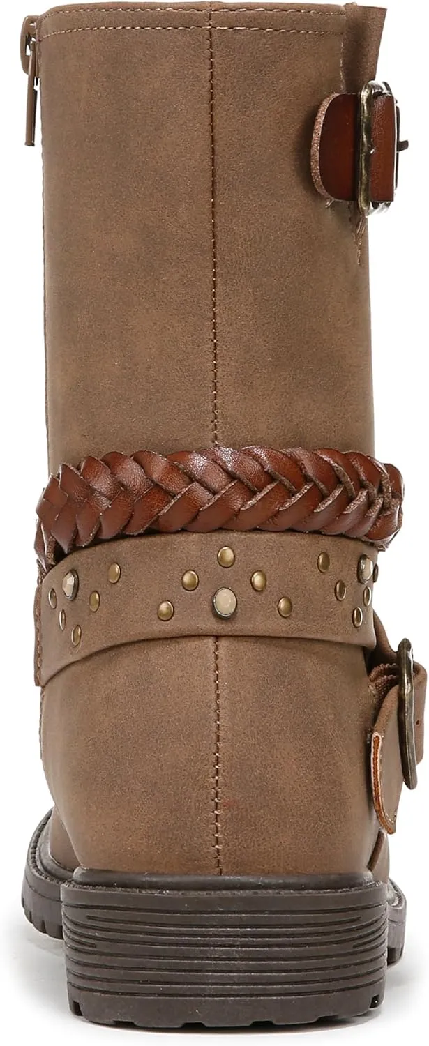 Blowfish Malibu Girl's Riverside Kids Side Zip Combat Boot