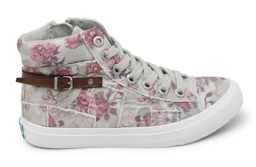 Blowfish Olive Garden Camo/Whiskey Cecilia Memphis High Top Sneaker ZS-0814