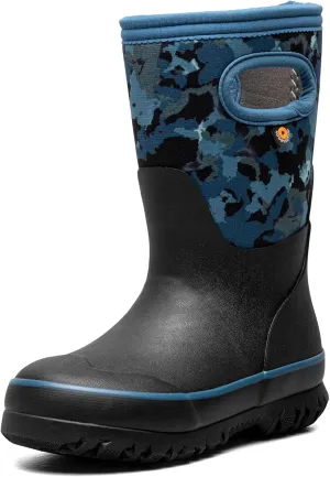 BOGS Grasp Kids Waterproof Insulated All Weather Rain Boots Mud Boots I For Snow, Rain, Winter, Mud and Cold Weather for Toddlers, Girls, Boys, Unisex