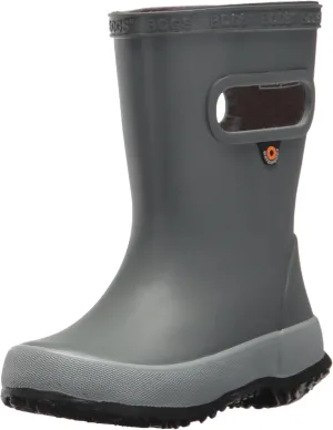 BOGS Kids' Skipper Solid Waterproof Rain Boot
