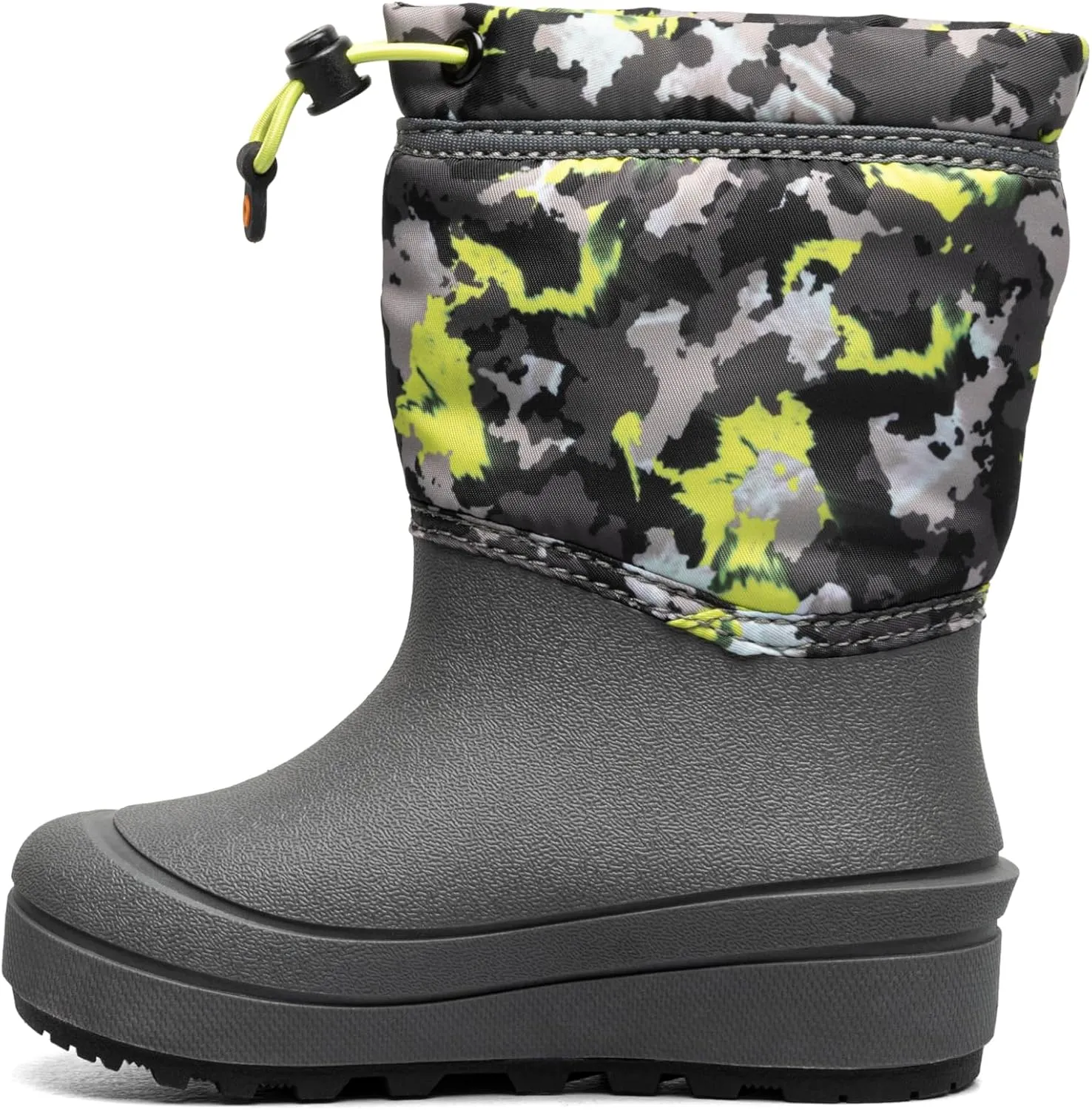 BOGS Unisex-Child Snow Shell Boots-Camo Texture (Toddler/Little Big Kid)