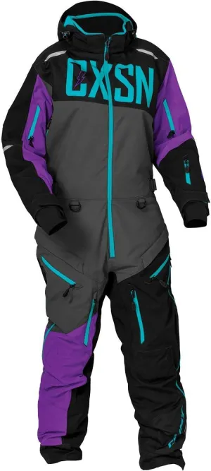 Castle X Women's Freedom G3 Monosuit (Charcoal/Grape/Turquoise - Small)