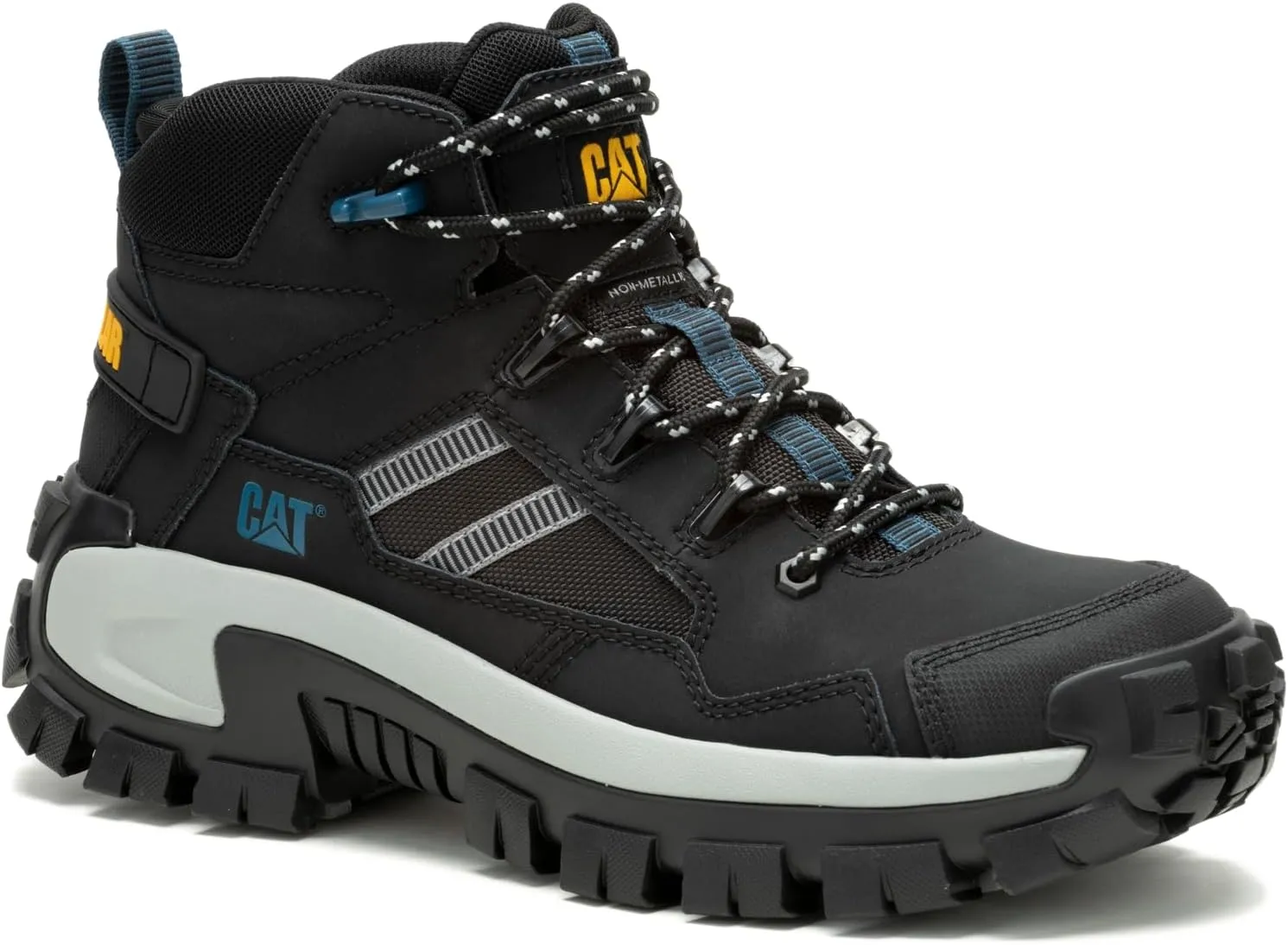 Cat Footwear P9166400110.0W Invader Mid Vent Ct - Black 10.0W