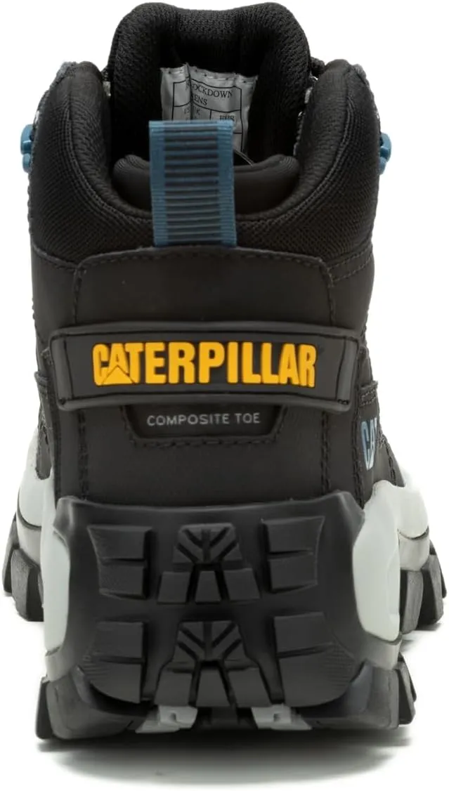 Cat Footwear P9166400110.0W Invader Mid Vent Ct - Black 10.0W