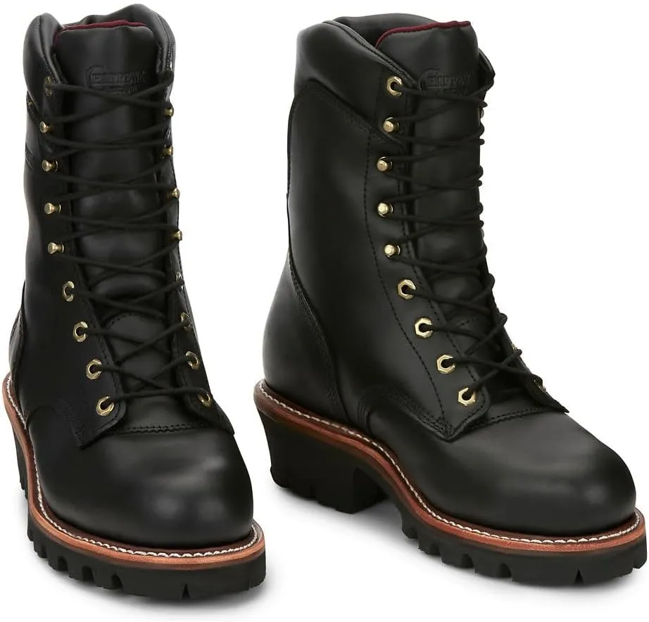 Chippewa Super DNA 9" Waterproof Insulated Steel Toe Logger Work Boot