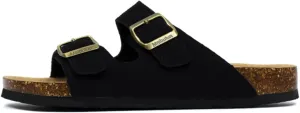 Ciuyurra Women Fashion Cork Sandals low-heel