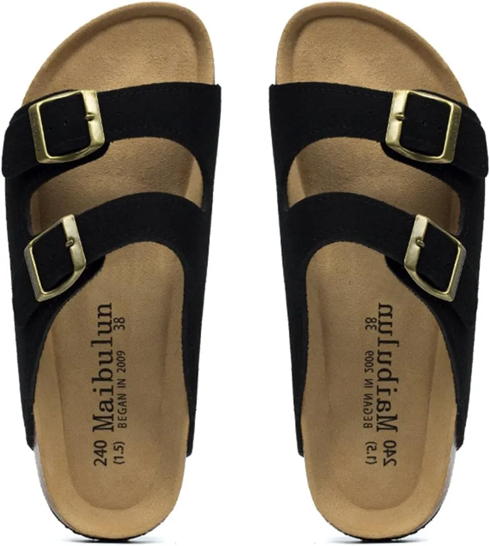 Ciuyurra Women Fashion Cork Sandals low-heel