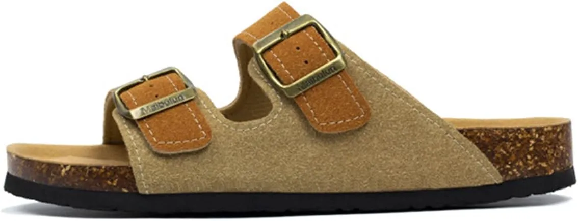 Ciuyurra Women Fashion Cork Sandals low-heel