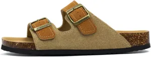 Ciuyurra Women Fashion Cork Sandals low-heel