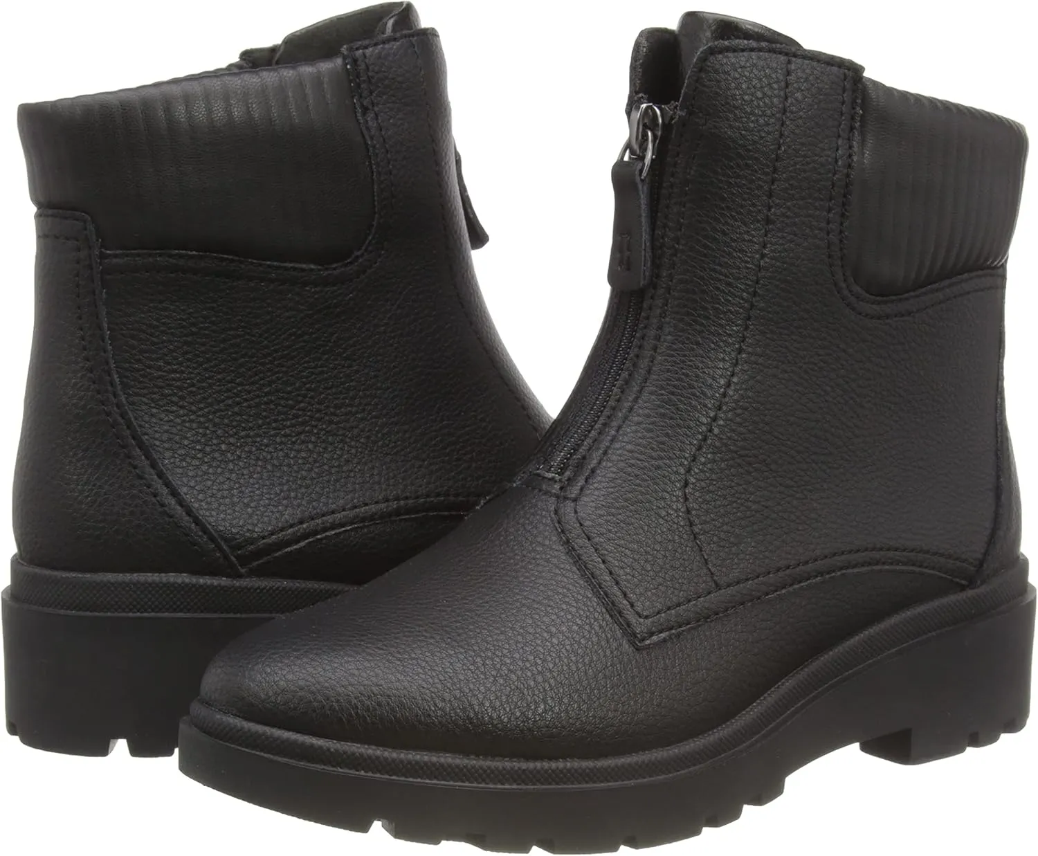 Clarks Women's Calla Zip Mid Calf Boot