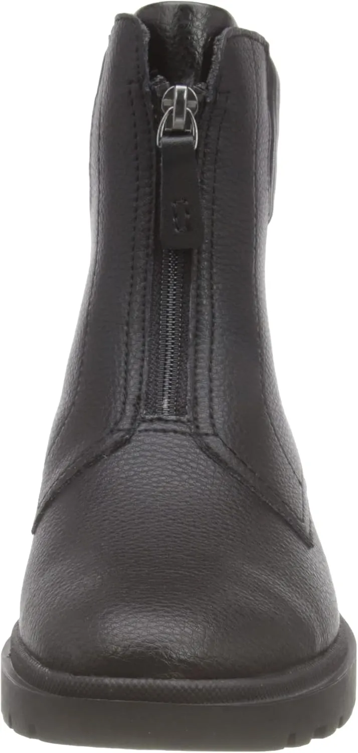 Clarks Women's Calla Zip Mid Calf Boot