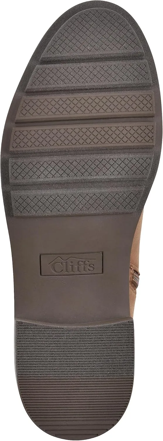 CLIFFS BY WHITE MOUNTAIN Women's Shoes Elie Stacked Heel Ankle Bootie