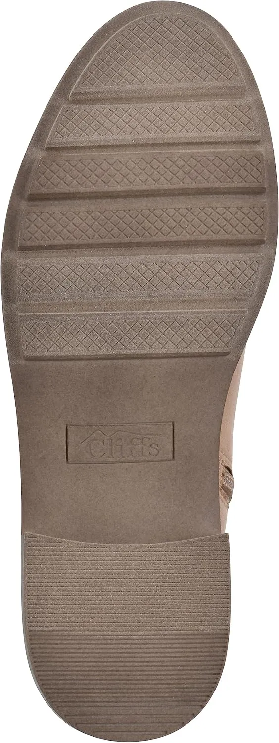 CLIFFS BY WHITE MOUNTAIN Women's Shoes Elie Stacked Heel Ankle Bootie