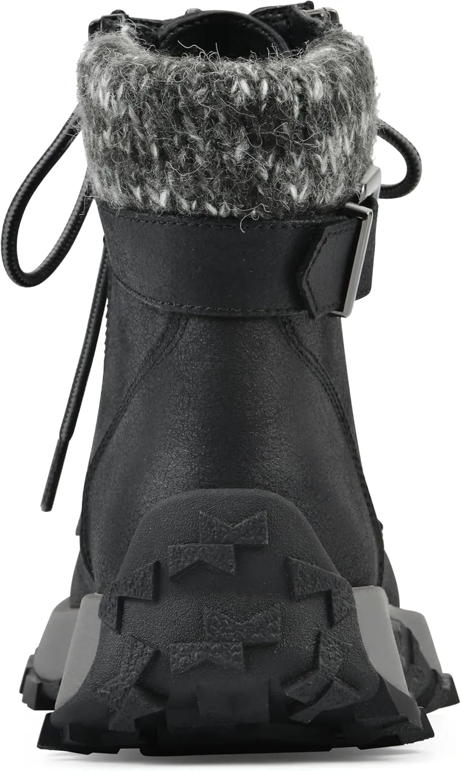 CLIFFS BY WHITE MOUNTAIN Women's Tracking Cushioned Lace-Up City Hiker Sneaker Boot