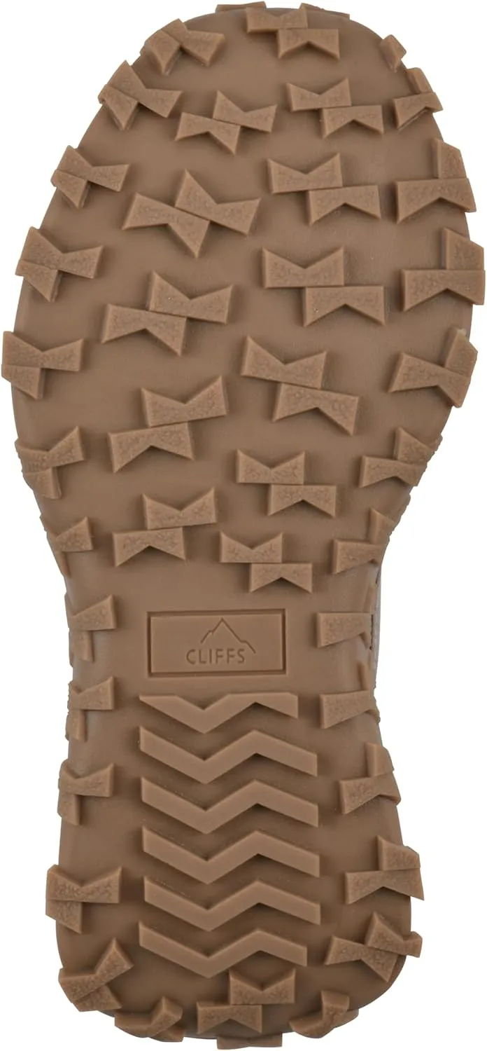 CLIFFS BY WHITE MOUNTAIN Women's Tracking Cushioned Lace-Up City Hiker Sneaker Boot