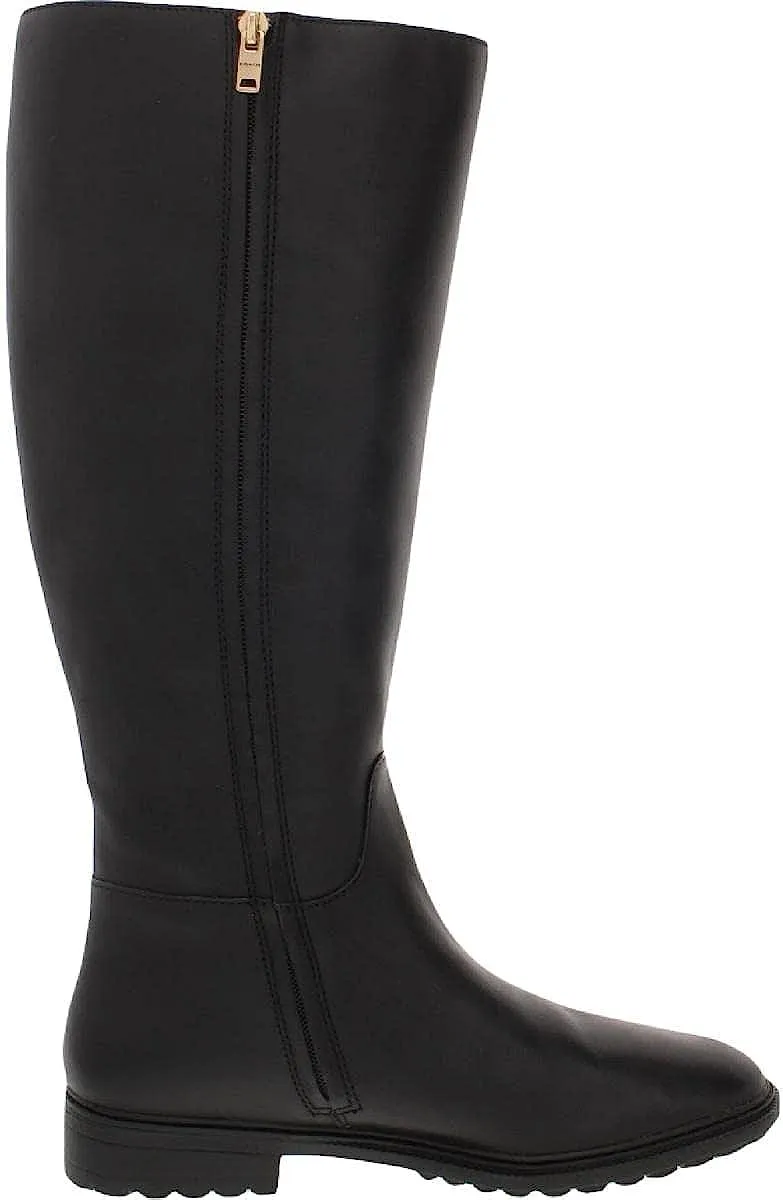 COACH Fynn Leather Boot II Black 5.5 B (M)