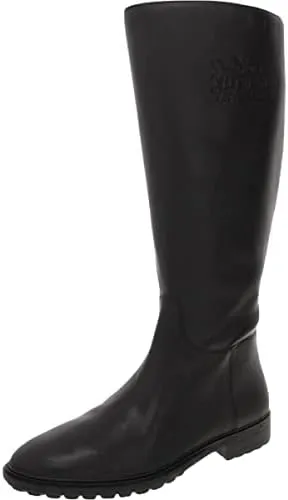 COACH Fynn Leather Boot II Black 5.5 B (M)