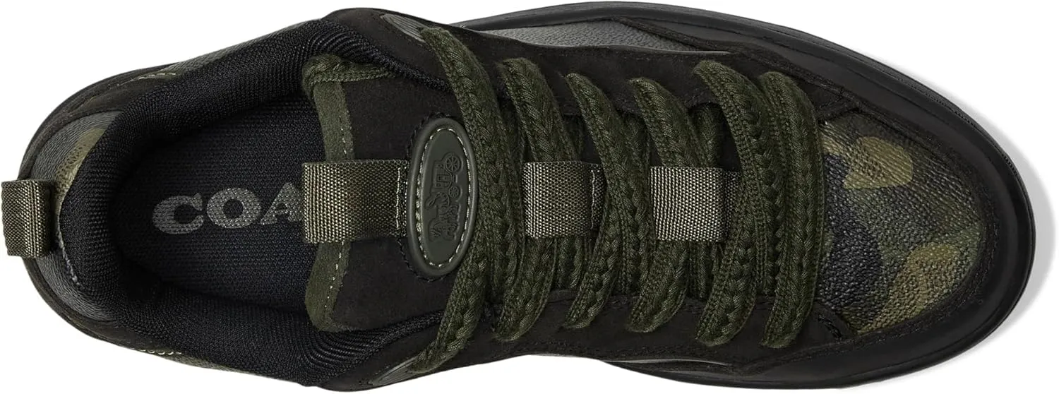 COACH Men's C203 Sneaker in Signature Camo Print Uniform Dress Shoe