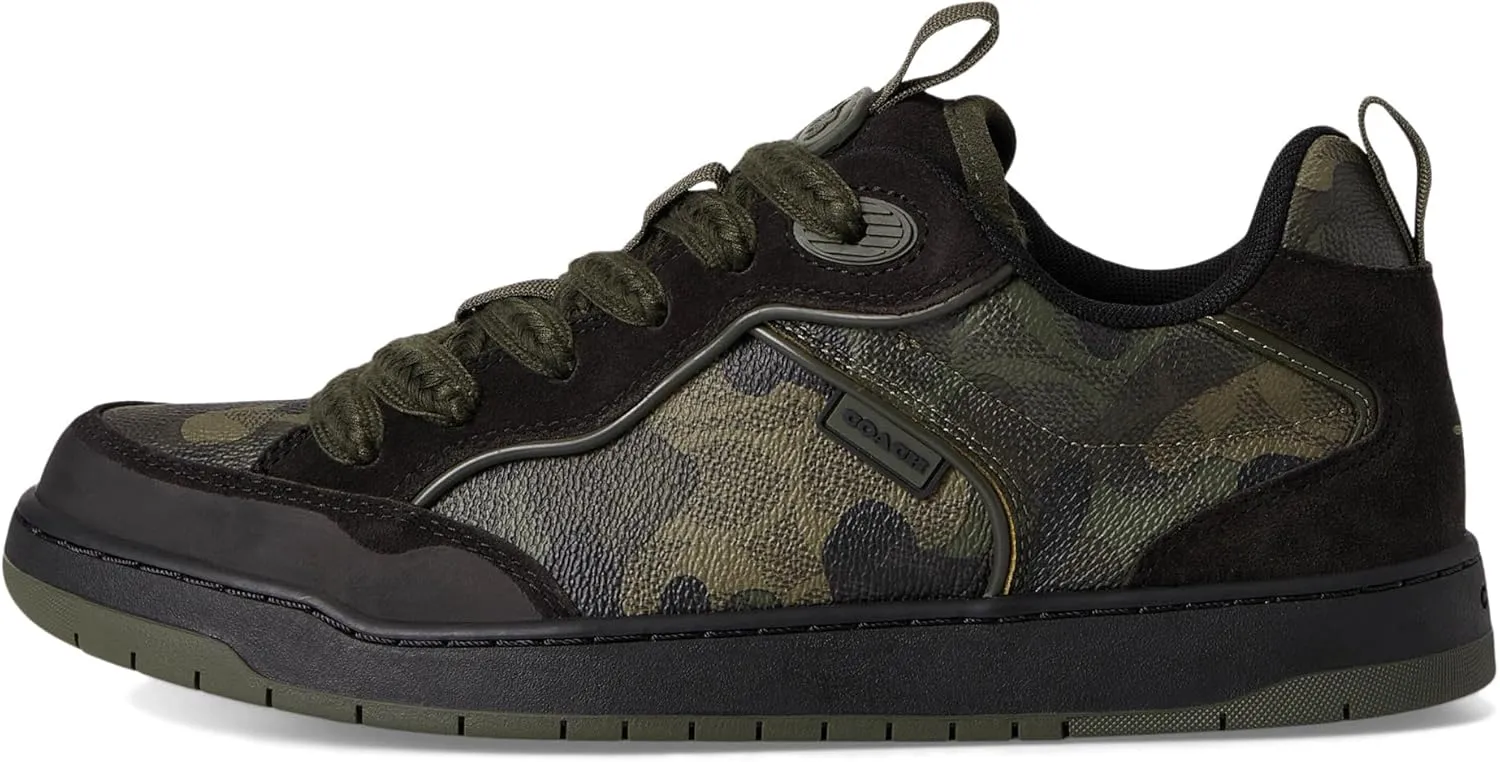 COACH Men's C203 Sneaker in Signature Camo Print Uniform Dress Shoe