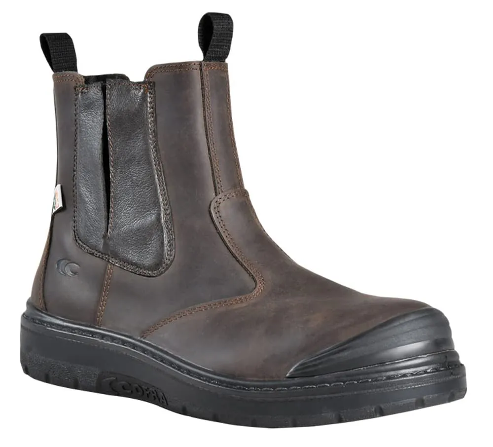 COFRA Men's Flats Industrial Boot, Brown, 9