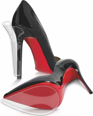 Complete Coverage - XL 3M Sole Sticker and Stem Shield Combo Pack Clear Christian Louboutin High Heel and Sole Protector