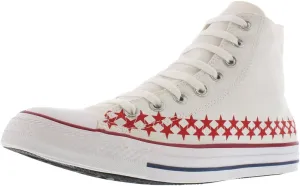 Converse Unisex Chuck Taylor All Star Americana White/Blue Sneaker - 7 Men - 9 Women