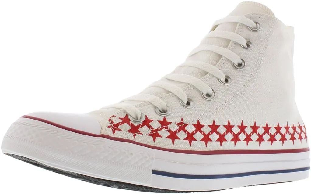 Converse Unisex Chuck Taylor All Star Americana White/Blue Sneaker - 7 Men - 9 Women