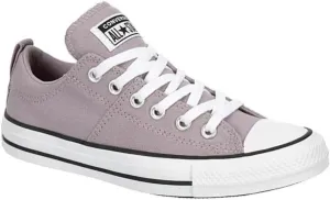 Converse Unisex Chuck Taylor All Star Madison Ox Low Canvas Sneaker - Lace up Closure Style - Stardust Lilac/White/Black 11