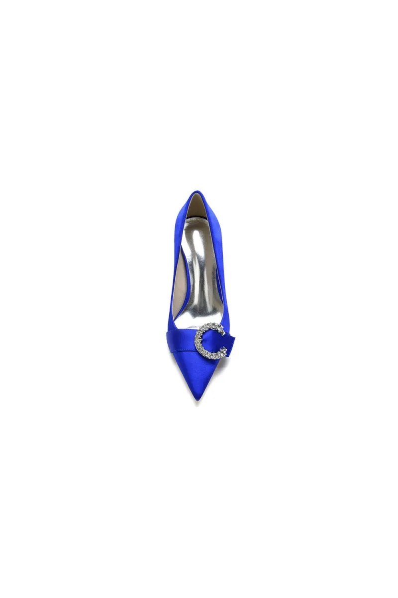 Crystal Cocktail Pointed Toe High Heels