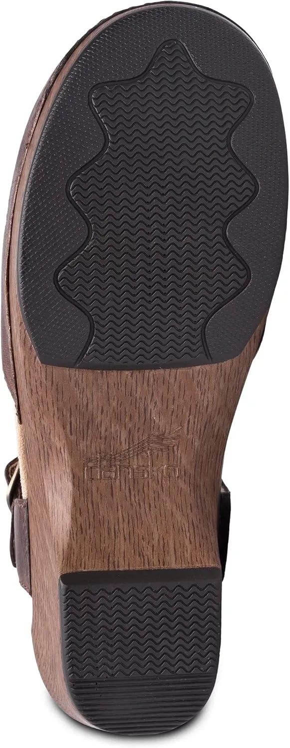 Dansko Sam Stylish Closed-Toe Sandal for Women - Lightweight with Added Arch Support - Durable PU Outsole for Long-Lasting Wear and Comfort